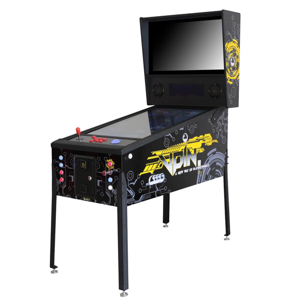 The Pincade Combo | Pinball & Arcade All in One Machine | 1 Player | 2558 Games