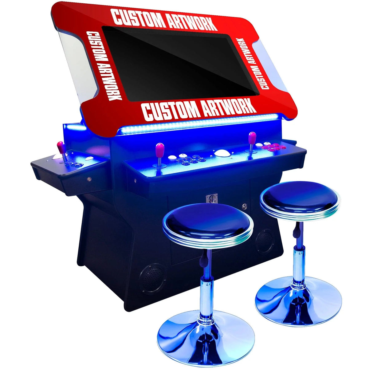 3-Sided Tilt Cocktail Table Arcade Machine