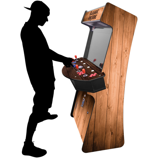 4P Slim Stand Up Arcade Machine
