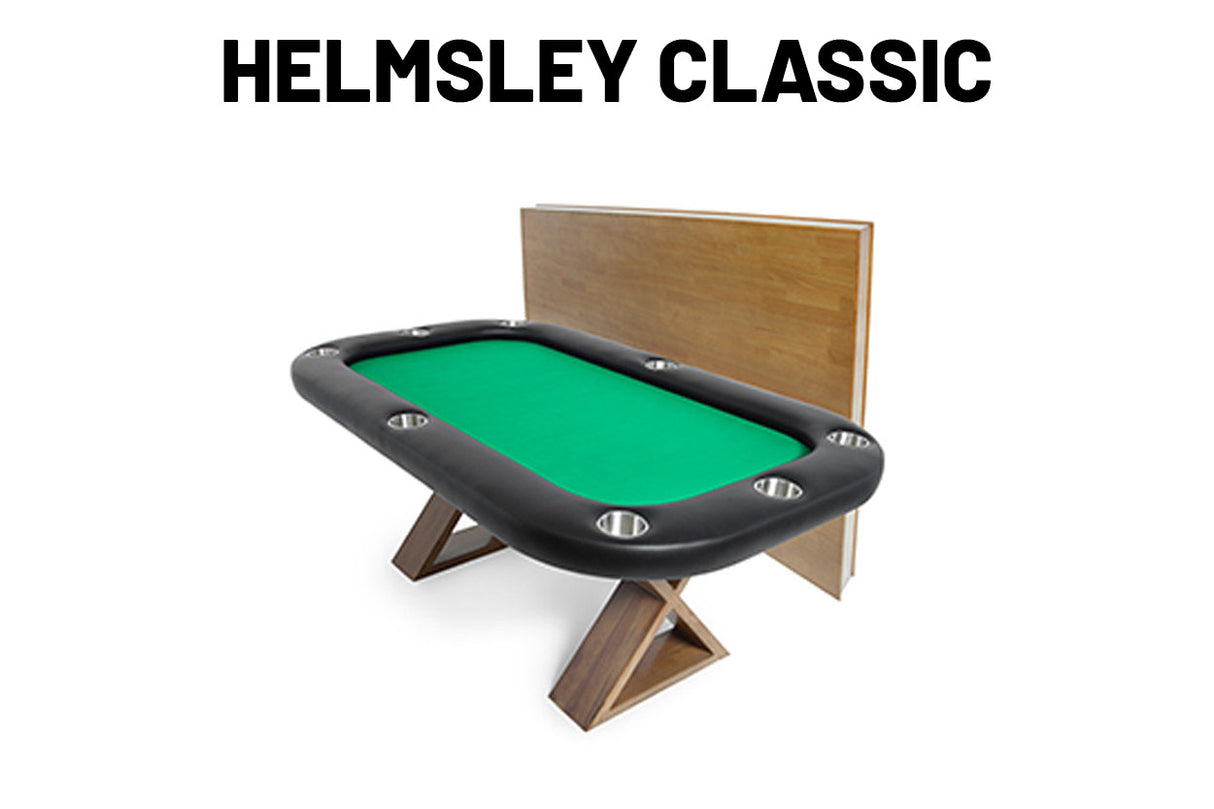 THE HELMSLEY POKER TABLE WITH MATCHING DINING TOP