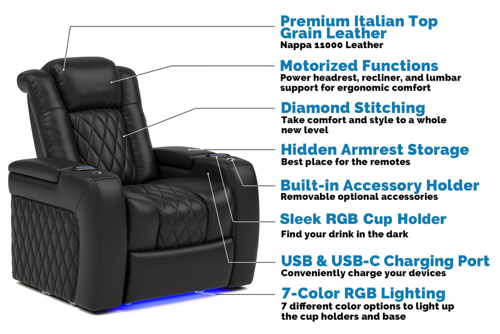 Valencia 2025 New Tuscany Home Theater Seating