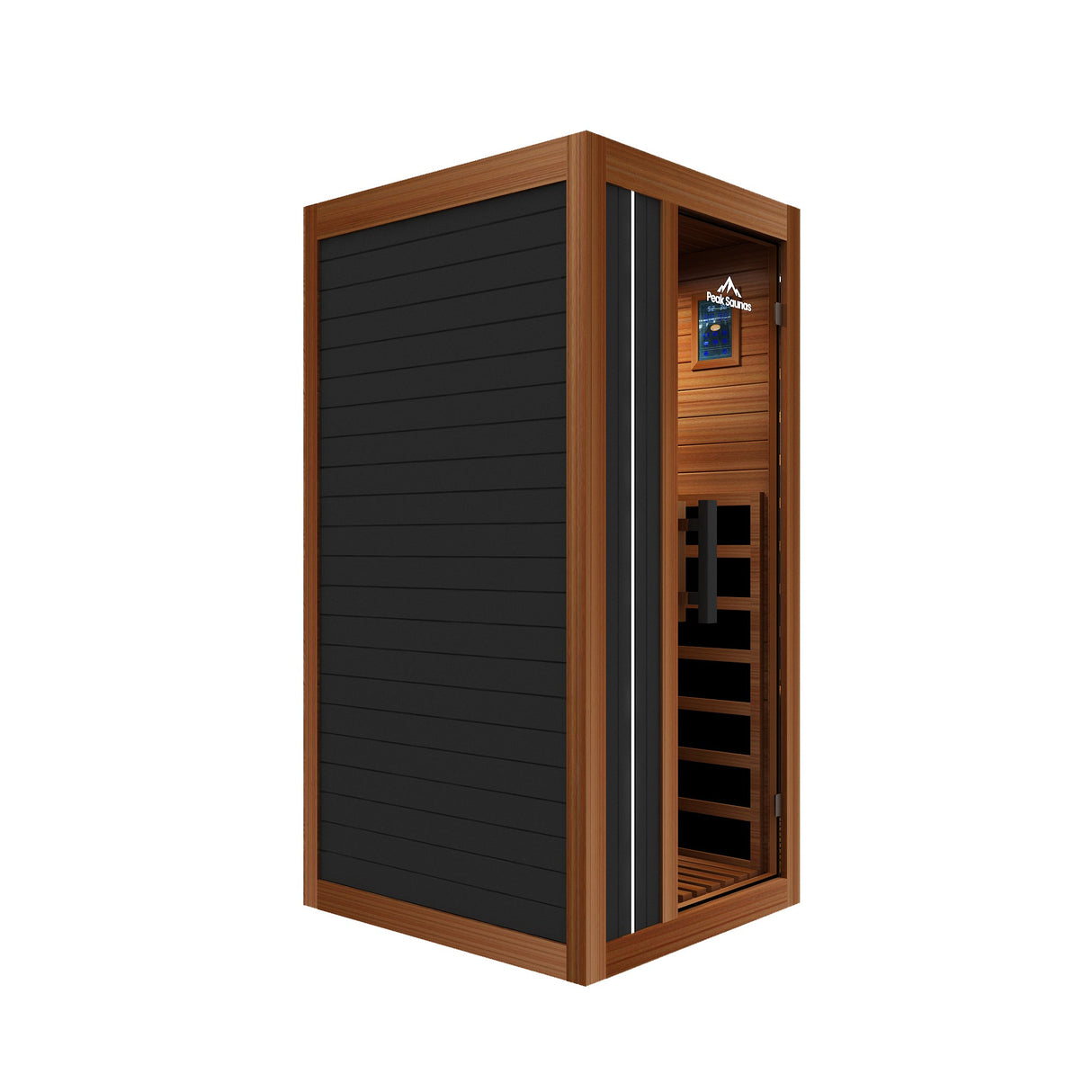 Aspen 1-Person FAR Infrared Sauna with Smart WiFi App Control