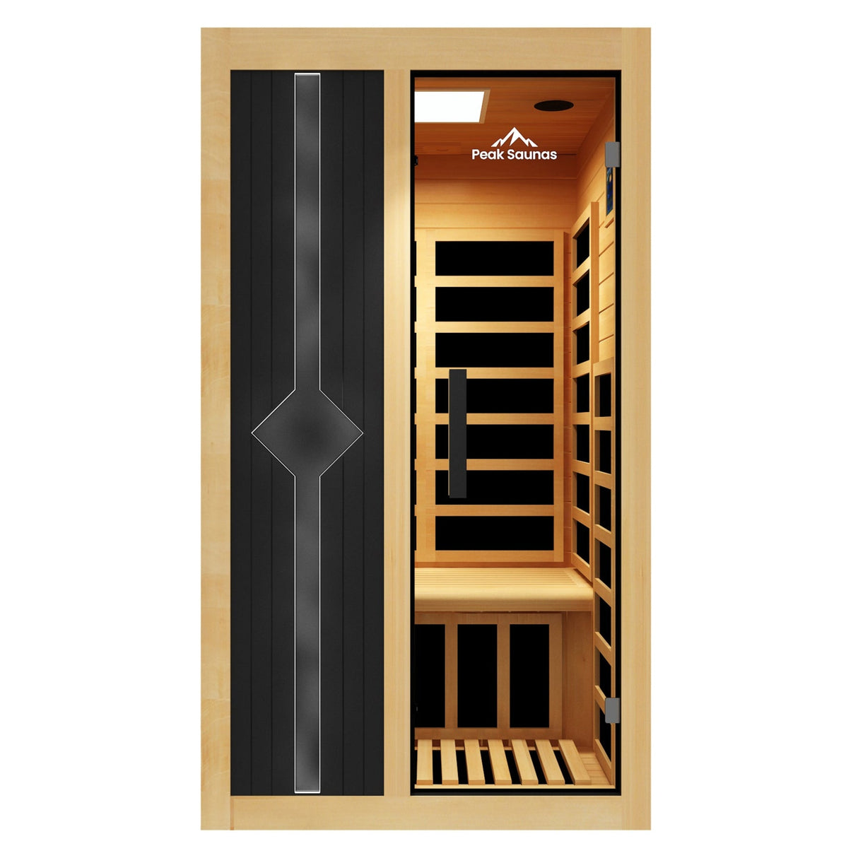 Olympus 1-Person FAR Infrared Sauna with Smart WiFi App Control