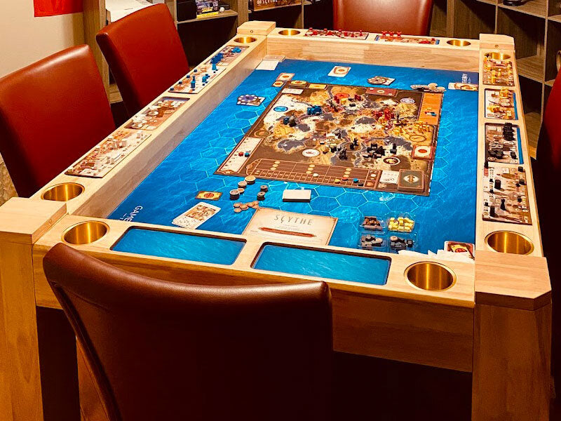 THE ORIGINS GAME TABLE WITH VAULTED PLAYING AREA