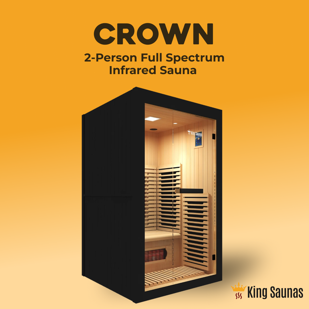 The Crown 2-Person Full Spectrum Infrared Sauna