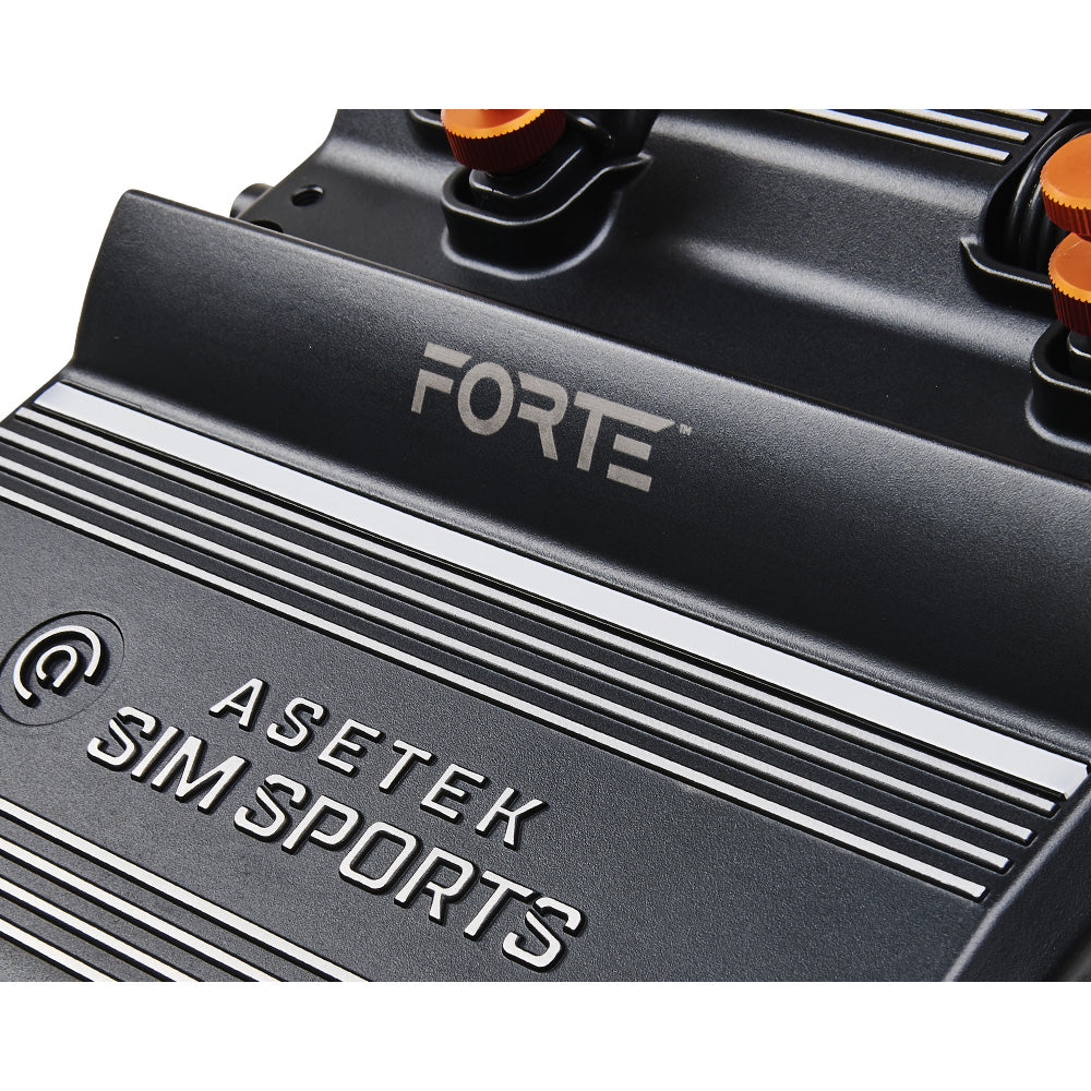 Asetek SimSports Forte Sim Racing Pedals - Brake & Throttle OPEN BOX