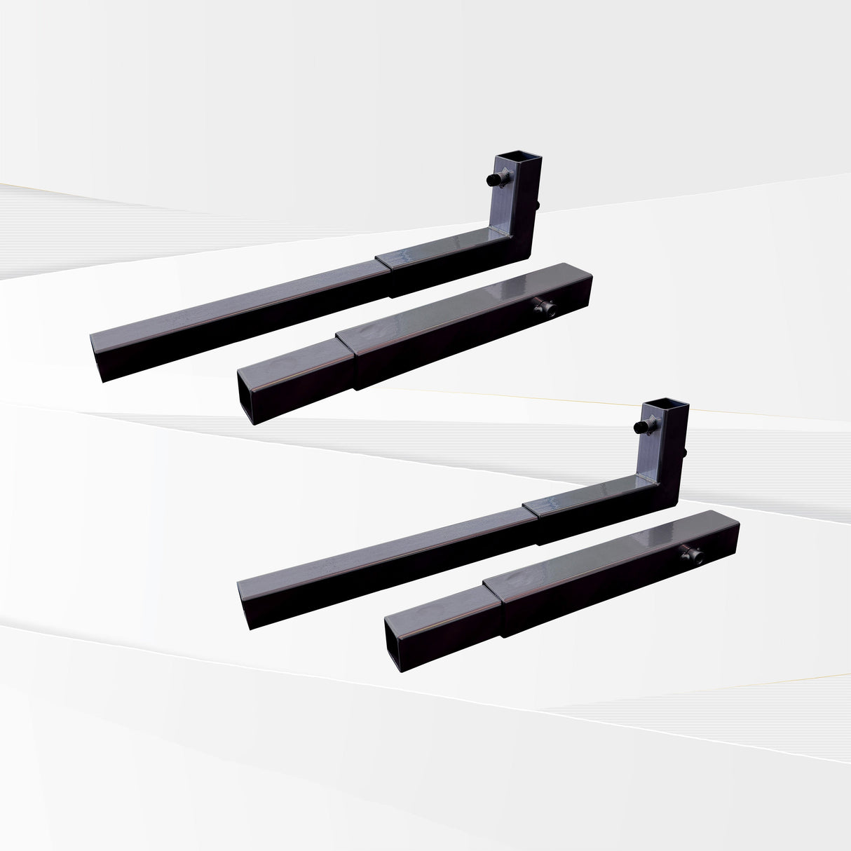 GTA™ Triple Monitor Stand - Short Side Arm Leg Extension