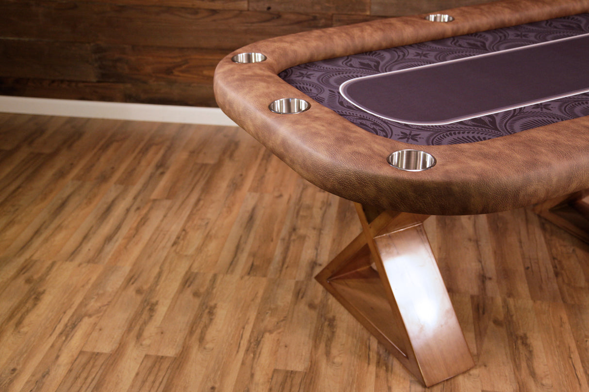 THE HELMSLEY POKER TABLE WITH MATCHING DINING TOP