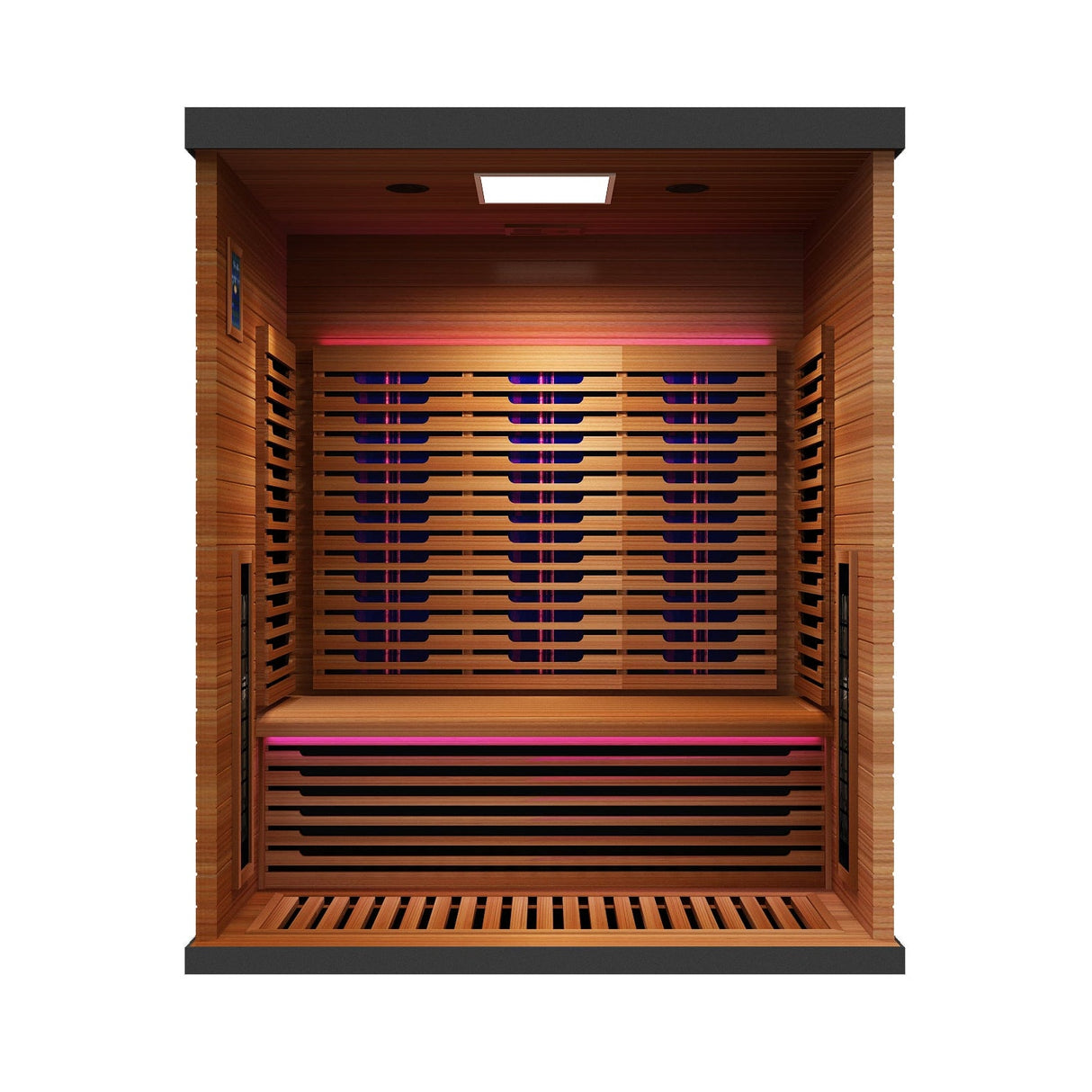 Matterhorn 3-Person Full Spectrum Infrared Sauna with Full-Body Medical-Grade Red Light Therapy & Smart WiFi App Control