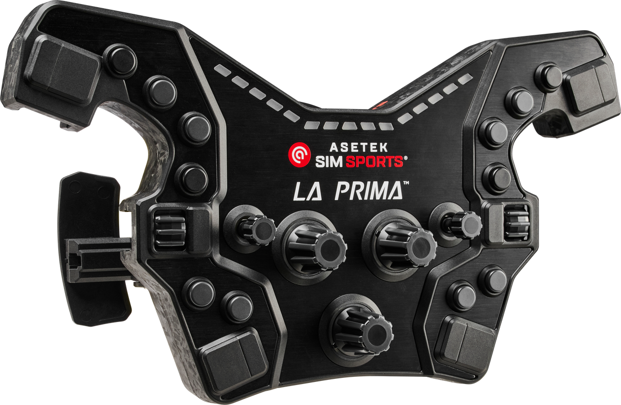 Asetek SimSports La Prima™ Formula Button Box (Black) OPEN BOX
