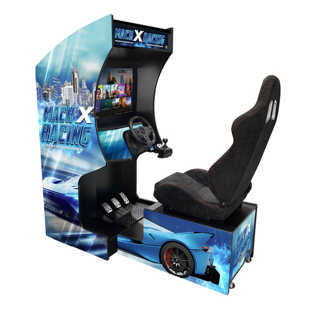 Modern Racing Sim Machine | Wifi Compatible Sim Racing Arcade