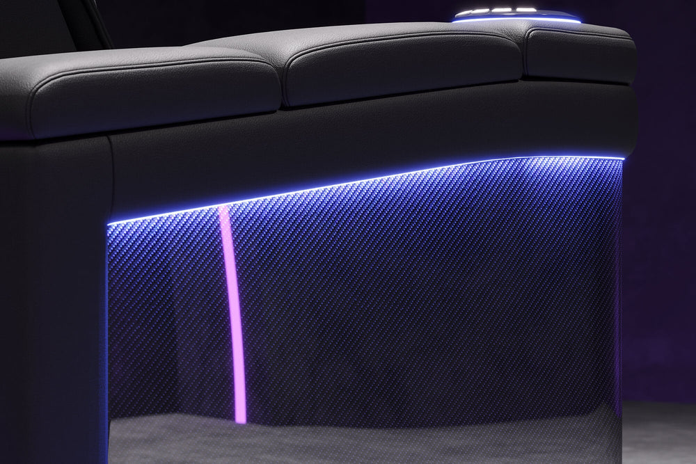 Valencia Monza Single Pillow Top Carbon Fiber