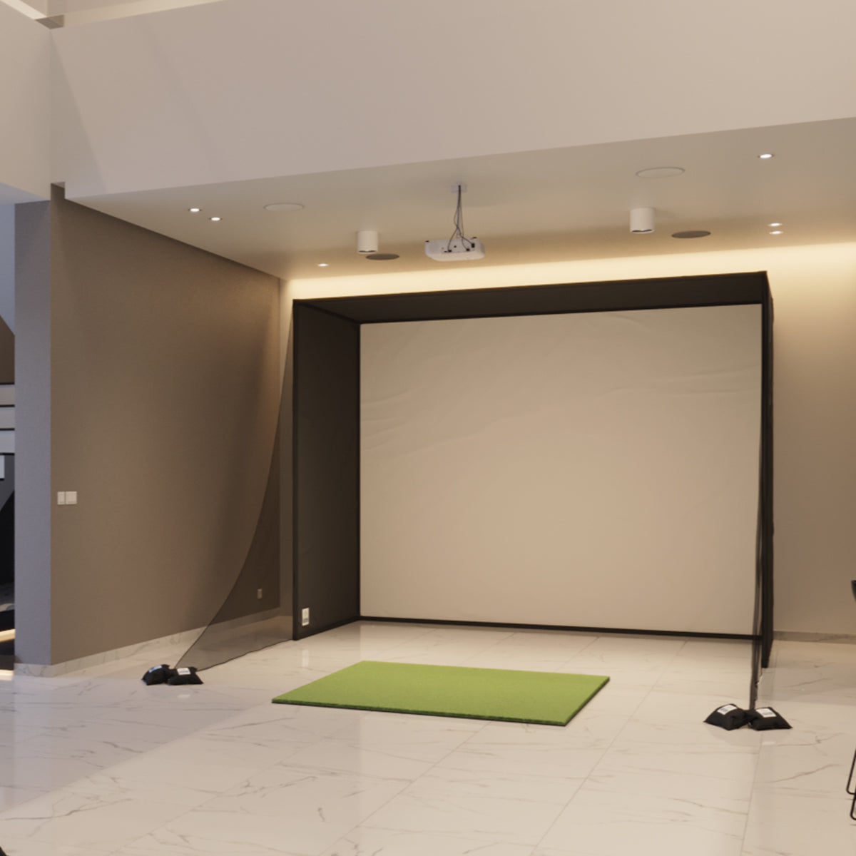 SwingBay Enclosure Golf Simulator Package