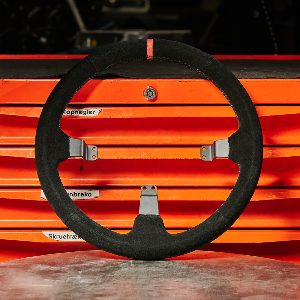 Asetek SimSports® Dished Suede Rim