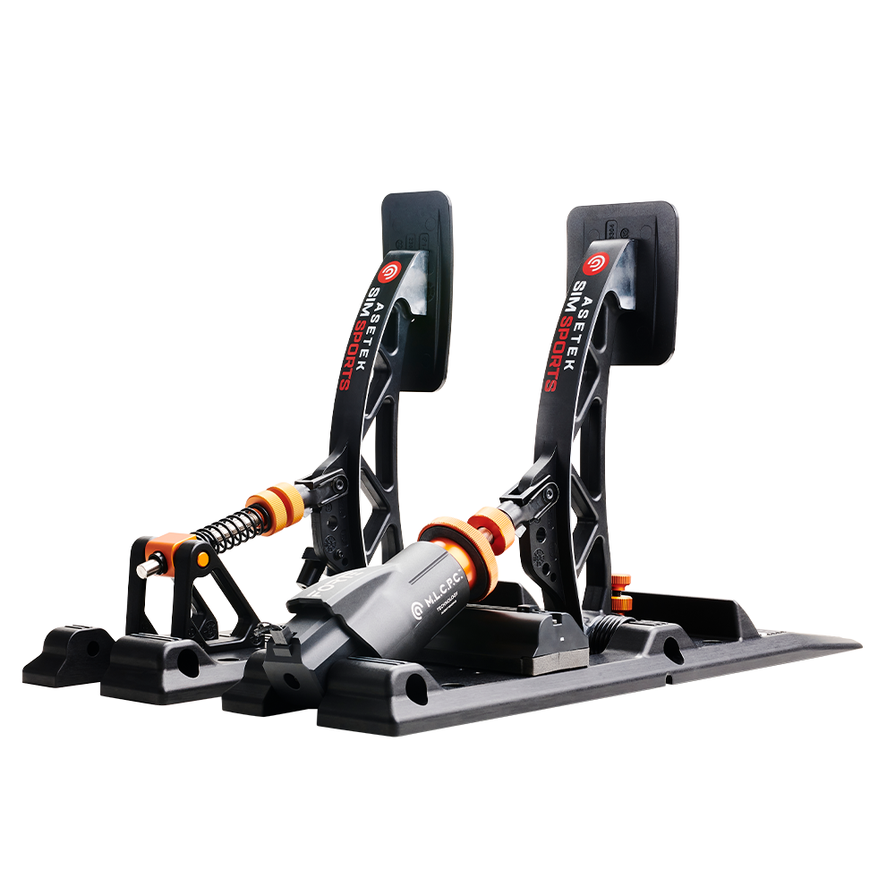Asetek SimSports Forte® S Series Brake and Throttle Pedals