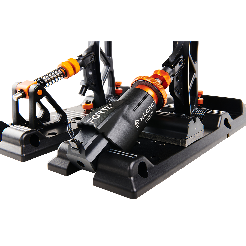 Asetek SimSports Forte® S Series Brake and Throttle Pedals