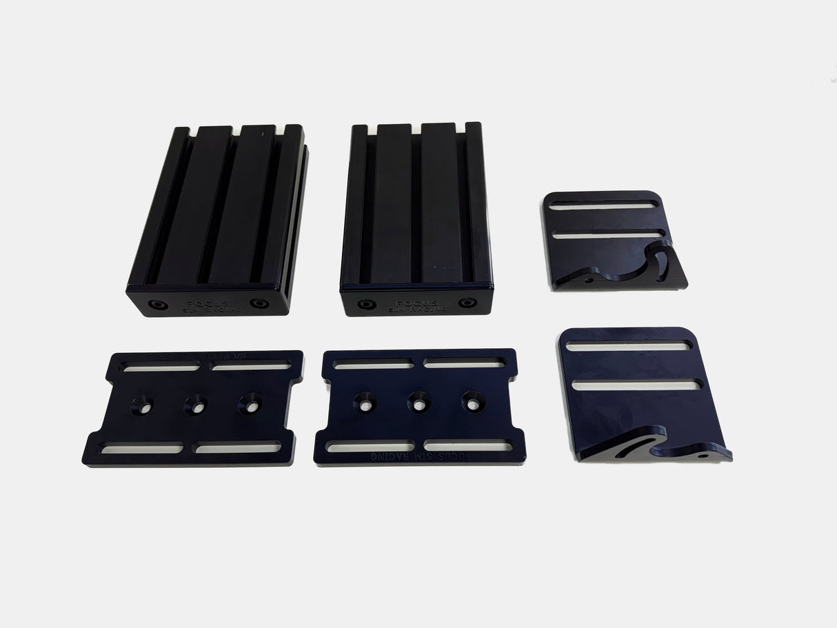 Focus Sim Racing Wheelbase Side Mount Pro (Modular, Fanatec, SIMMAGIC, MOZA)