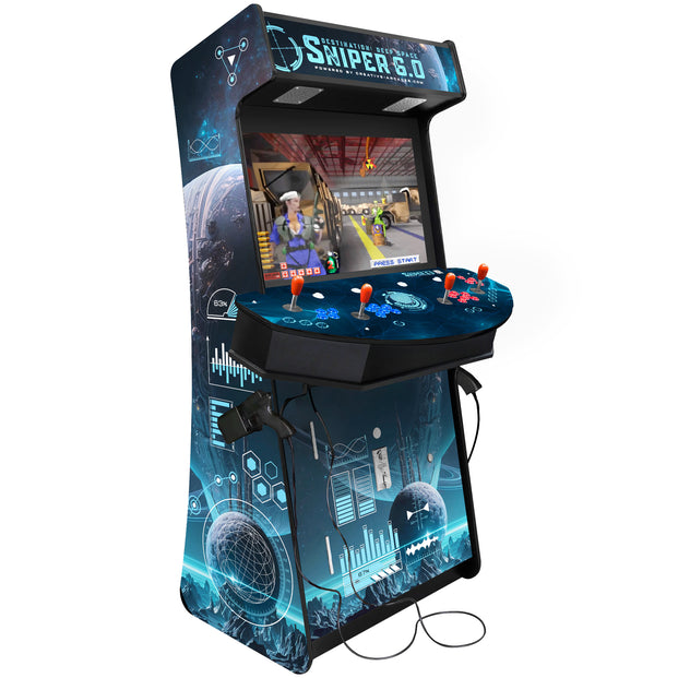 Sniper Arcade Machine - Sniper 6.0 Light Blaster Stand Up Arcade
