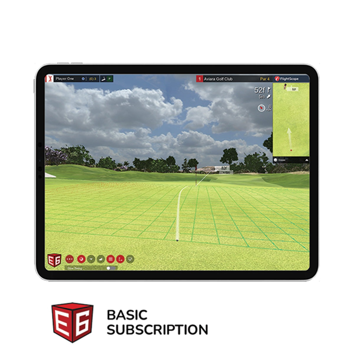 TruGolf E6 Connect - Annual Basic Subscription Plan