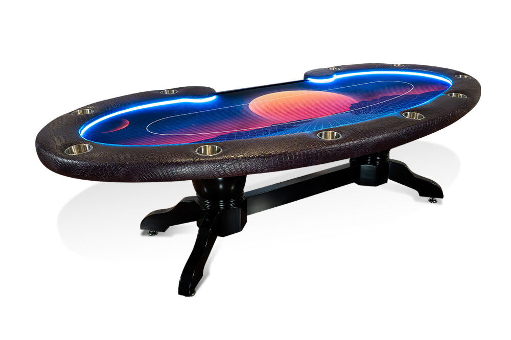 The Lumen HD Poker Table