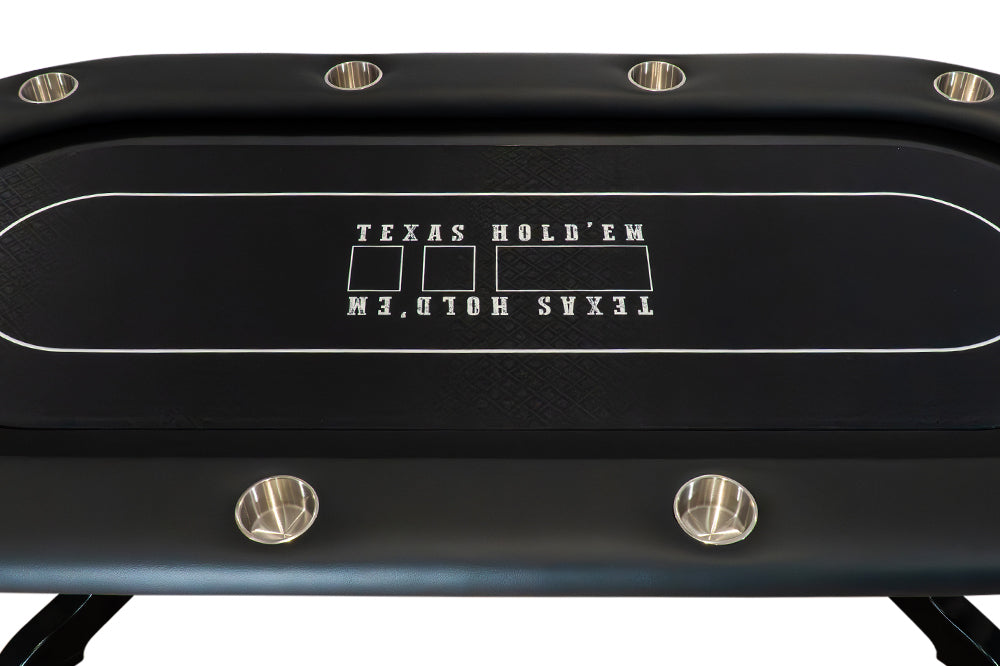 The Elite Poker Table with Black Racetrack