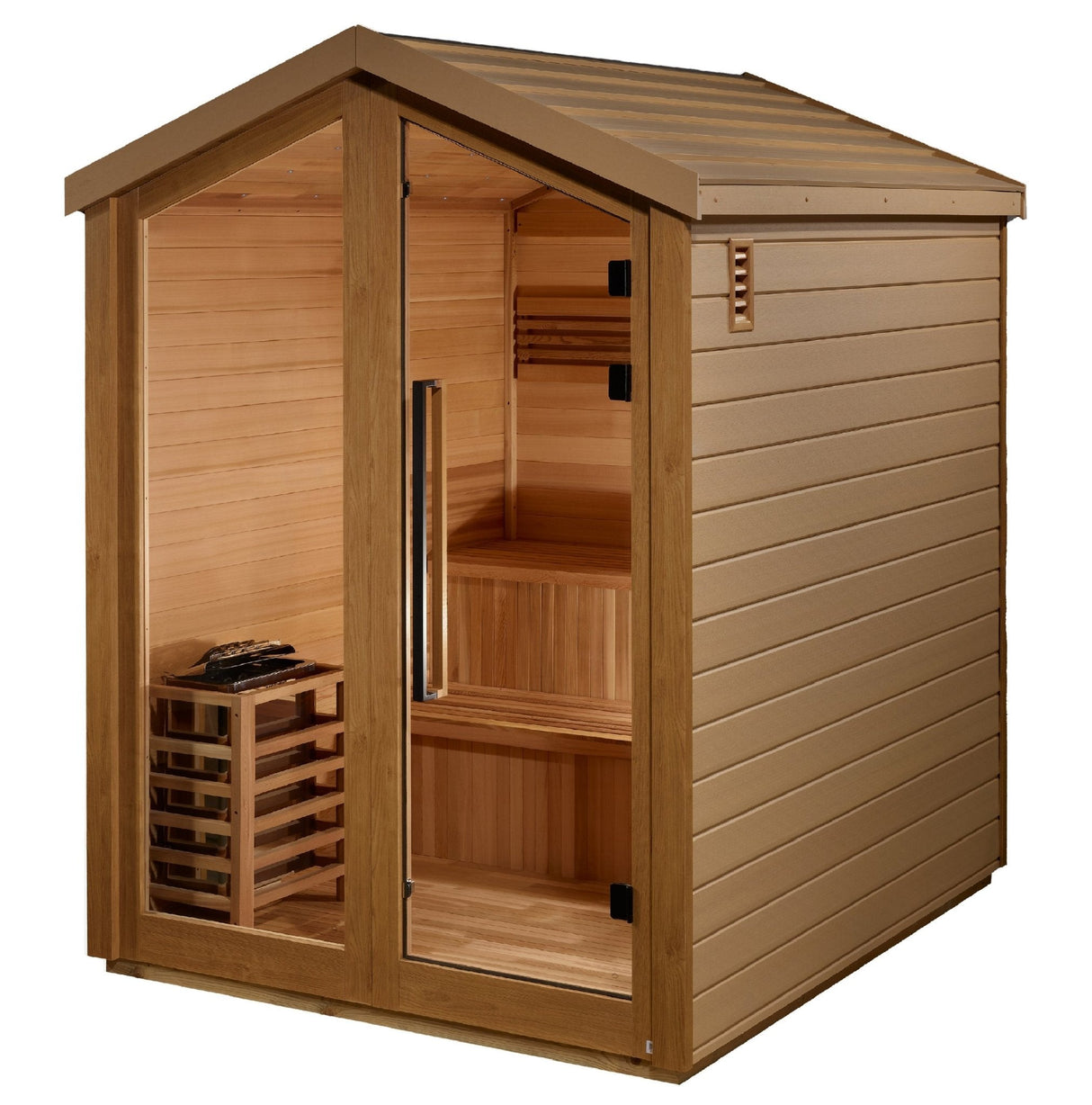 Golden Designs Savonlinna GDI-8503-01 3 Person Outdoor Traditional Cedar Sauna