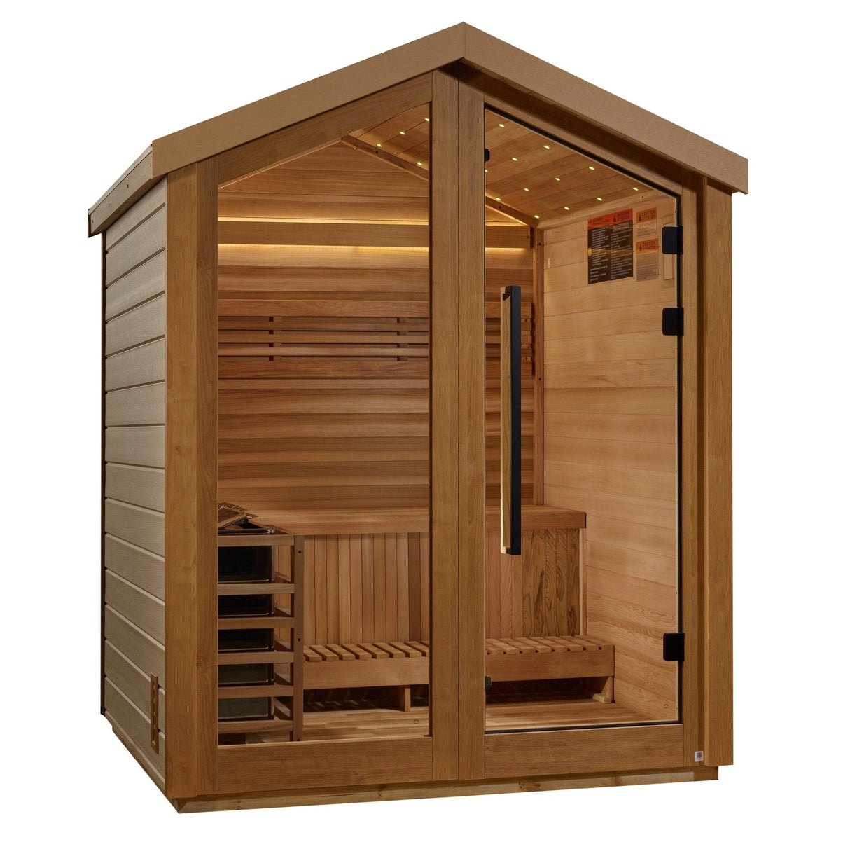 Golden Designs Savonlinna GDI-8503-01 3 Person Outdoor Traditional Cedar Sauna