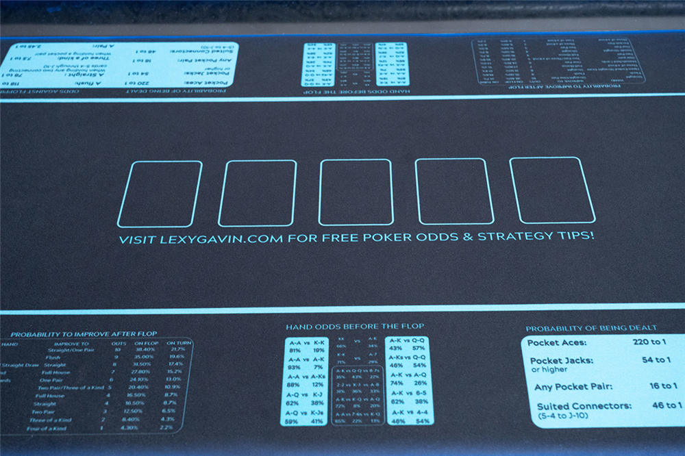 Clarity By Lexy Gavin-Mather Poker Table