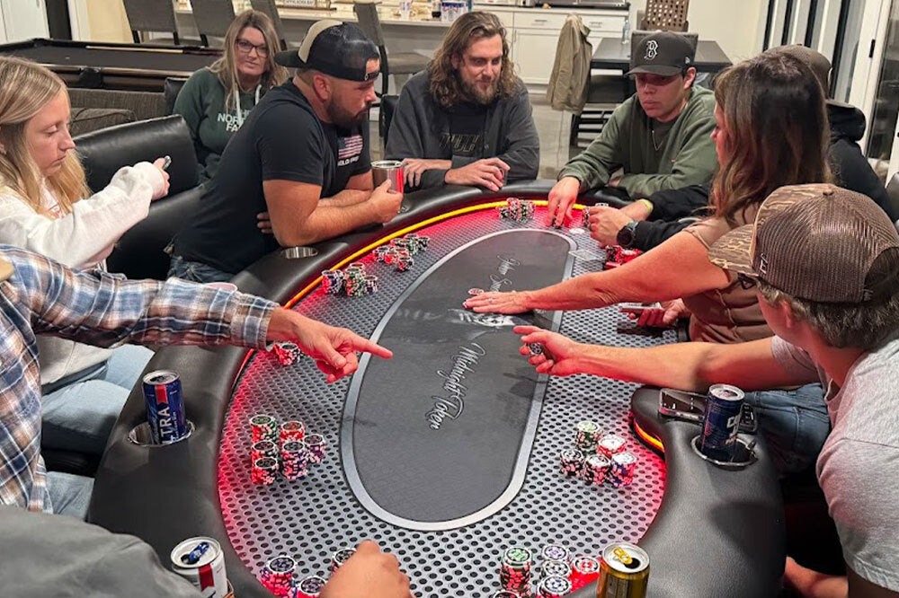 The Lumen HD Poker Table