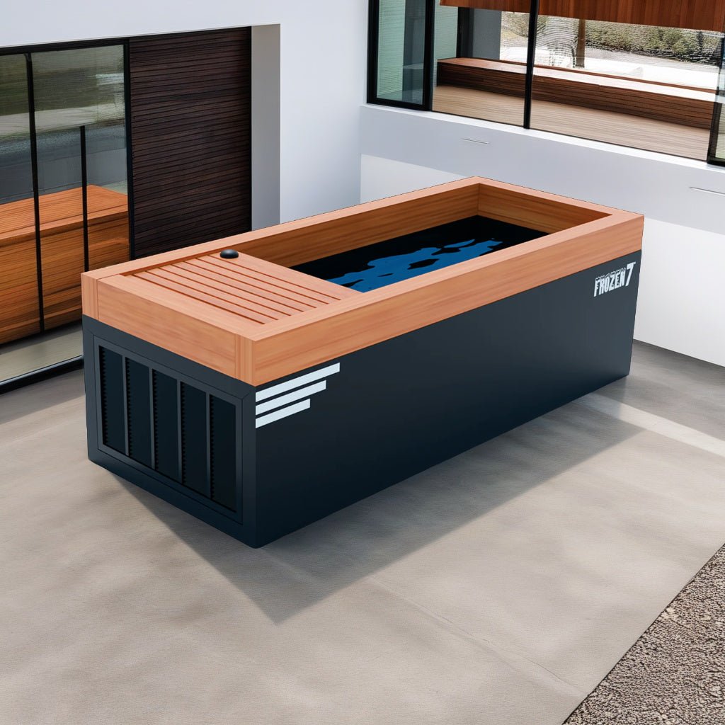 Medical Frozen 7 Cold Plunge - Heavy Duty, Essential Oil Infuser, UV Sanitizing, Indoor/Outdoor Cold Therapy Tub