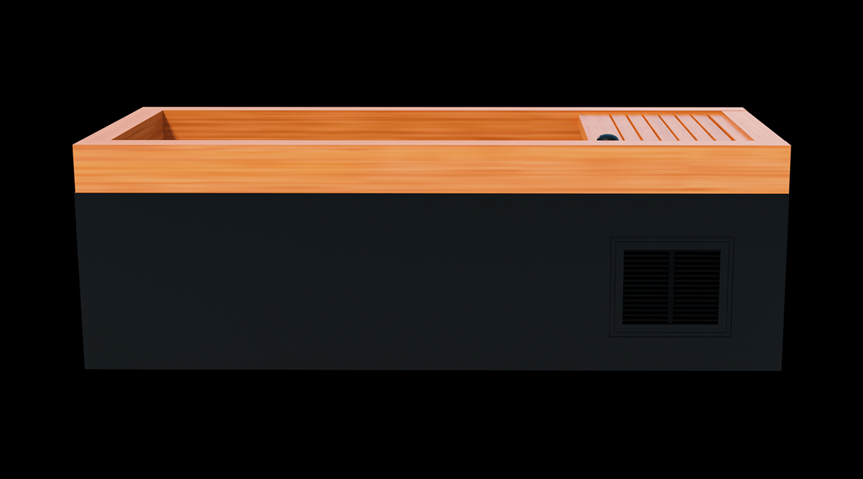 Medical Frozen 7 Cold Plunge - Heavy Duty, Essential Oil Infuser, UV Sanitizing, Indoor/Outdoor Cold Therapy Tub