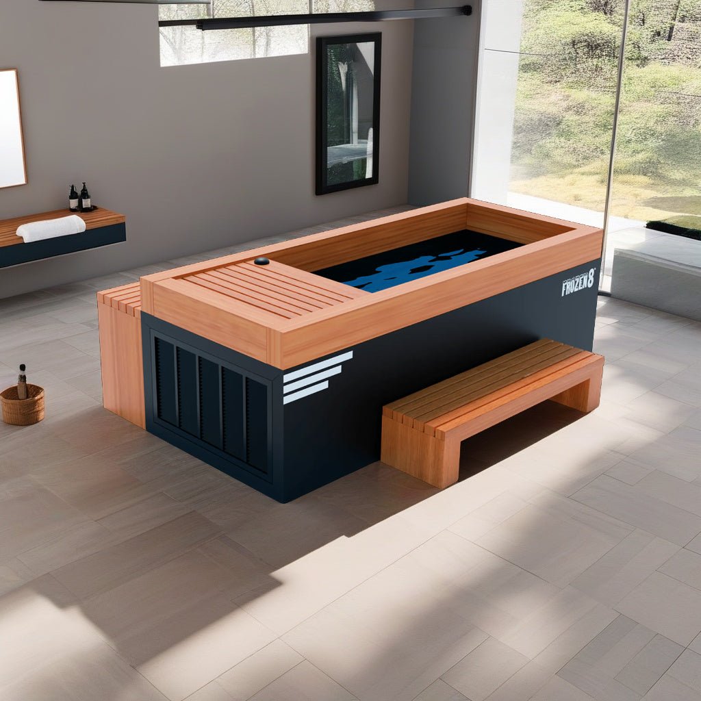 Medical Frozen 8 Cold Plunge – Essential Oil Infuser, 37°F Freezing, Indoor-Outdoor Use