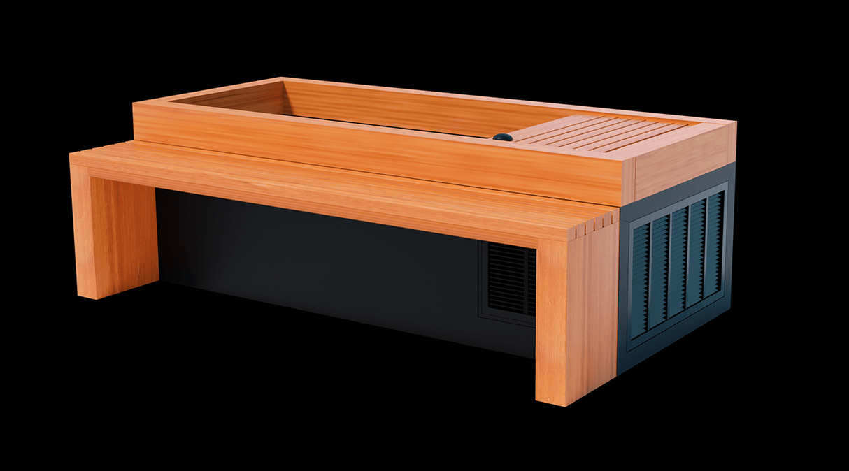 Medical Frozen 8 Cold Plunge – Essential Oil Infuser, 37°F Freezing, Indoor-Outdoor Use