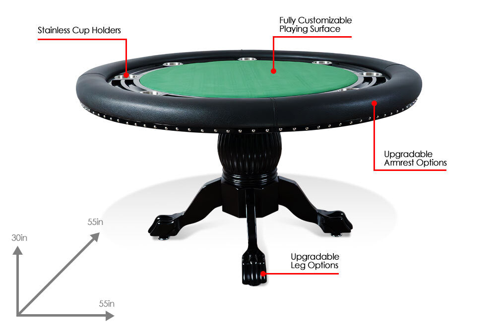 THE NIGHTHAWK POKER TABLE