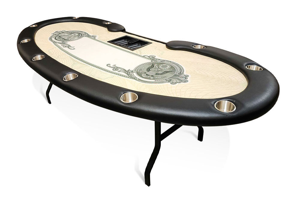 PRESTIGE FOLDING LEG POKER TABLE