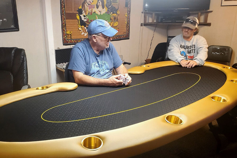 PRESTIGE FOLDING LEG POKER TABLE