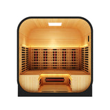 El Capitan 4-Person Outdoor Full Spectrum Infrared Sauna with Full-Body Medical-Grade Red Light Therapy and Smart WiFi App Control