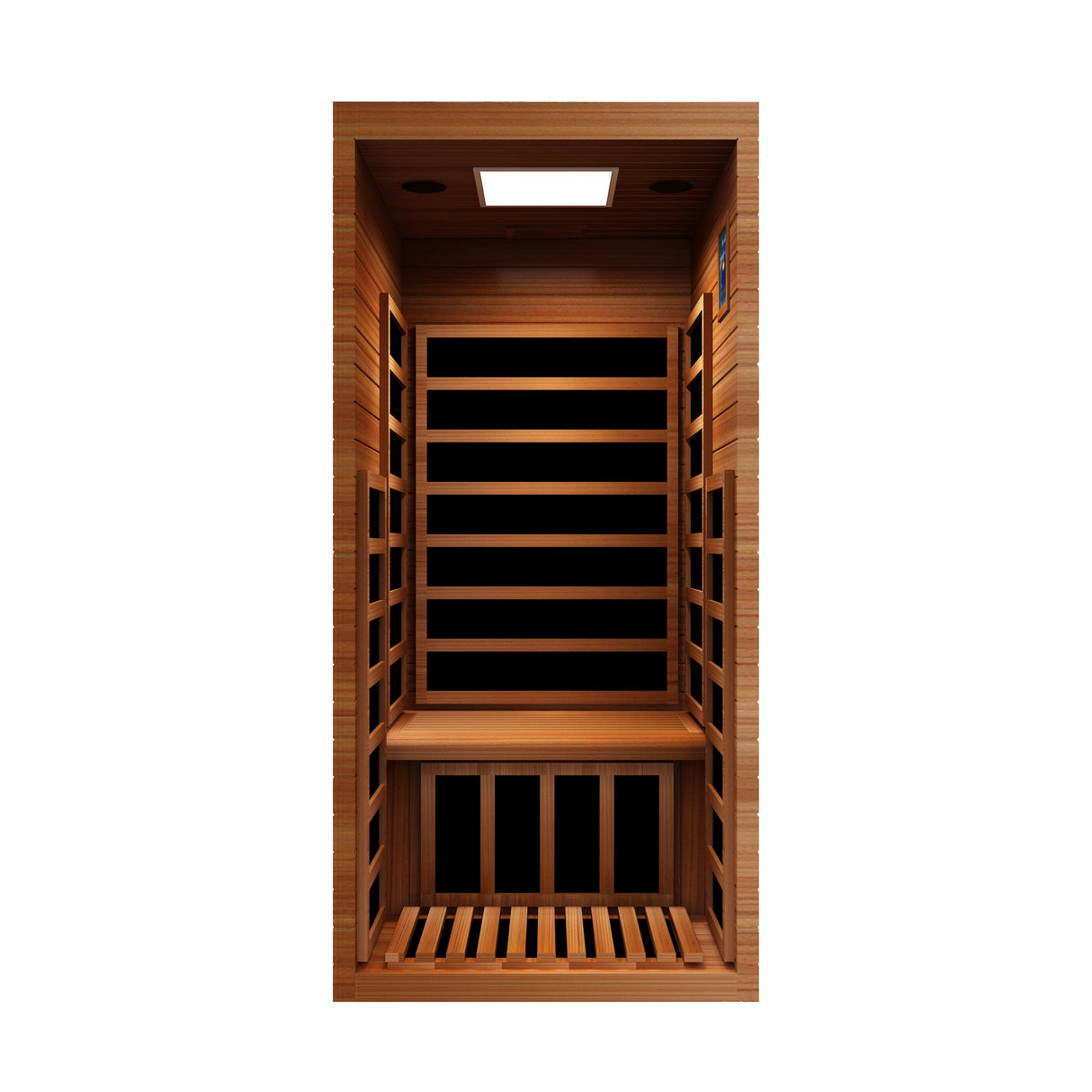 Aspen 1-Person FAR Infrared Sauna with Smart WiFi App Control