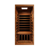 Aspen 1-Person FAR Infrared Sauna with Smart WiFi App Control