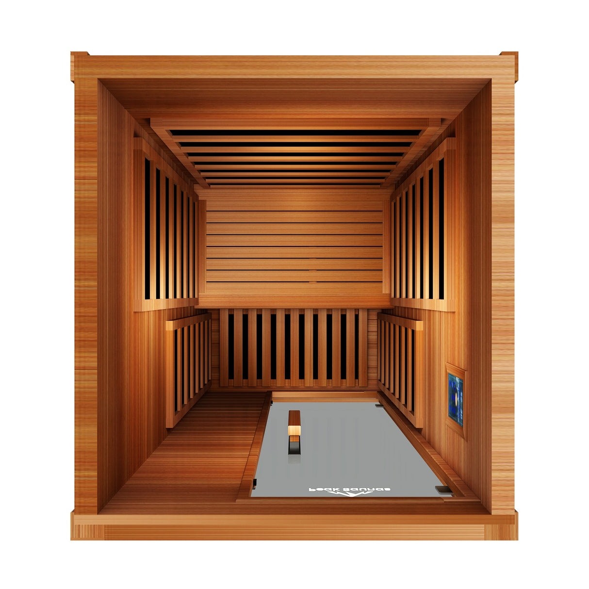 Aspen 1-Person FAR Infrared Sauna with Smart WiFi App Control