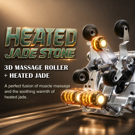 KoziSense KZ-313 Heated Jade Stone Massage Chair | 3D Full Body| Zero Gravity| Back Pain Relief| Heat Therapy