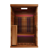 Fuji 2-Person Full Spectrum Infrared Sauna with Full-Body Medical-Grade Red Light Therapy & Smart WiFi App Control