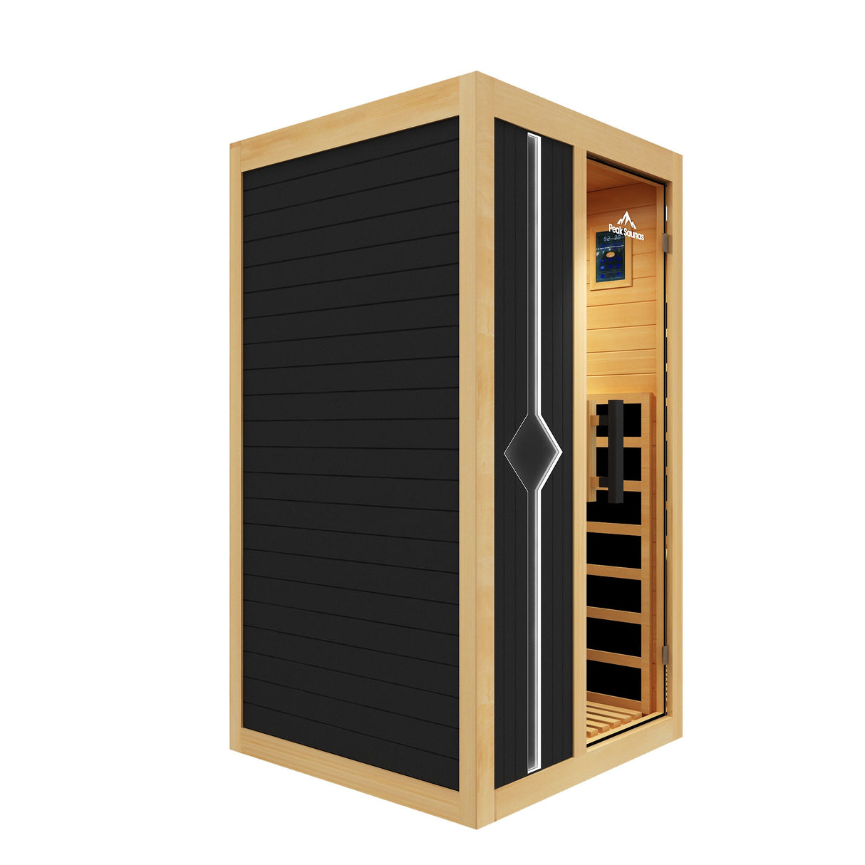 Olympus 1-Person FAR Infrared Sauna with Smart WiFi App Control