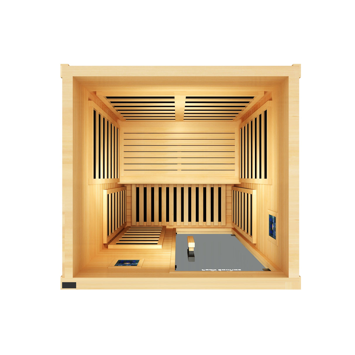 Peak Saunas Olympus 1-Person FAR Infrared Sauna with Smart WiFi App Control