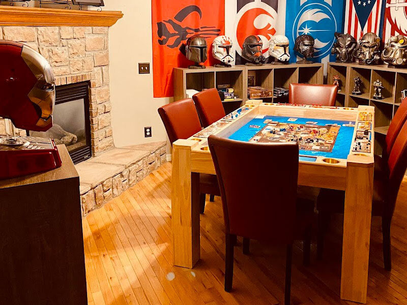 THE ORIGINS GAME TABLE WITH VAULTED PLAYING AREA