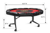 8 Player Poker Table + 8 Chairs + 1 Extra Mat