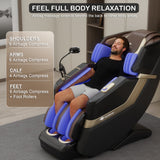KoziSense KZ-313 Heated Jade Stone Massage Chair | 3D Full Body| Zero Gravity| Back Pain Relief| Heat Therapy