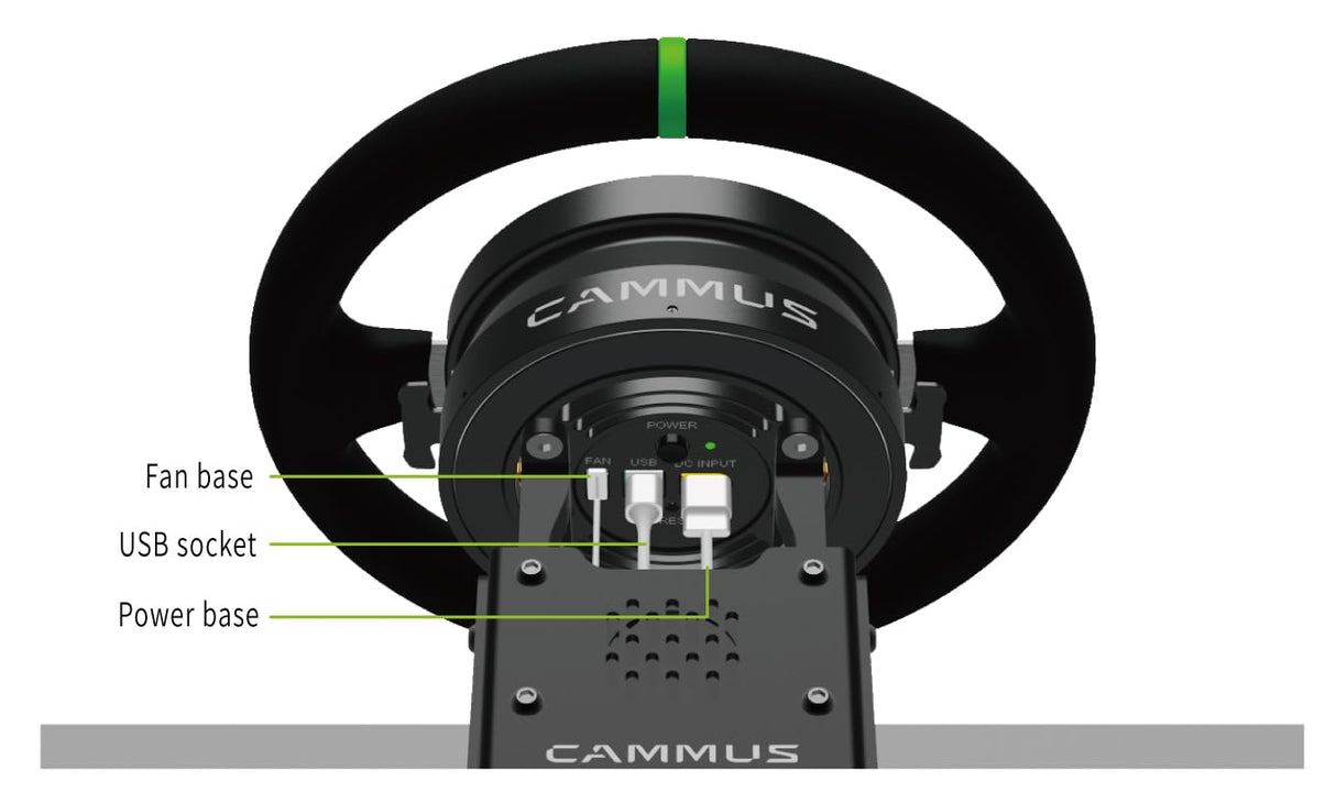 CAMMUS C5 Bundle for C5 Base and CP5 Pedals