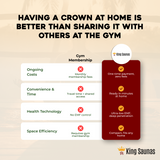 The Crown 2-Person Full Spectrum Infrared Sauna