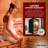 The Crown 2-Person Full Spectrum Infrared Sauna